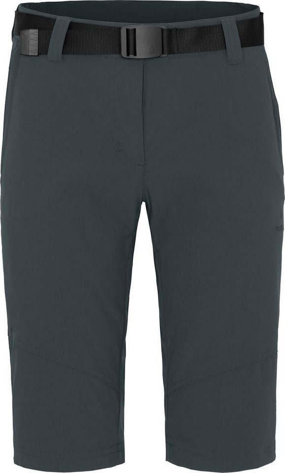 Bergson Outdoorhose HADAR Damen Wandershorts, vielseitig, pflegeleicht, Normalgrößen, dunkel gr von Bergson