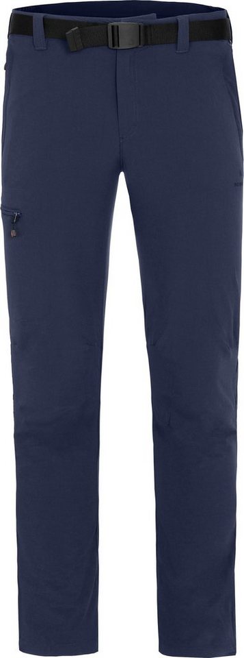 Bergson Outdoorhose HUBBARD (slim) Herren Wanderhose, Kurzgrößen, peacoat blau von Bergson