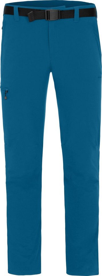 Bergson Outdoorhose HUBBARD (slim) Herren Wanderhose, Kurzgrößen, Saphir blau von Bergson