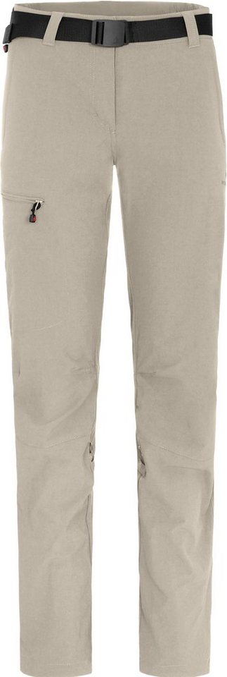 Bergson Outdoorhose HYDRYS Damen Wanderhose, vielseitig, pflegeleicht, Kurzgrößen, beige von Bergson