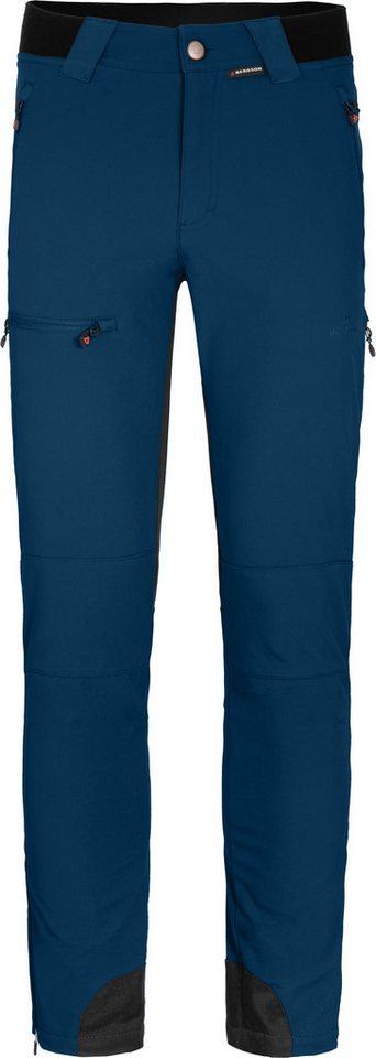 Bergson Outdoorhose LARVIK COMFORT (slim) Herren Winter Softshellhose, mit warmem Innenfleece & elastischem Ges von Bergson