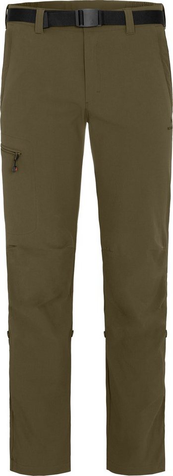 Bergson Outdoorhose REDWOOD Herren Wanderhose, vielseitig, pflegeleicht, Normalgrößen, olive grün von Bergson