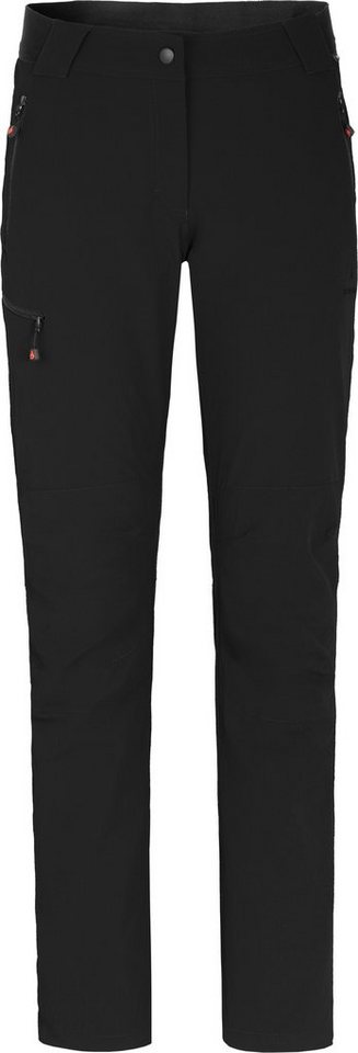 Bergson Outdoorhose RITAMÄKI COMFORT Damen Winter-Wanderhose, warm gefüttert, elastisch, Kurzgrößen, schwa von Bergson