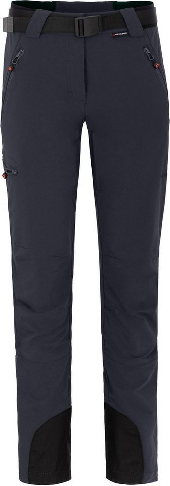 Bergson Outdoorhose TUULIKKI Damen Wanderhose, robust, bielastisch, Kurzgrößen, Nacht blau von Bergson