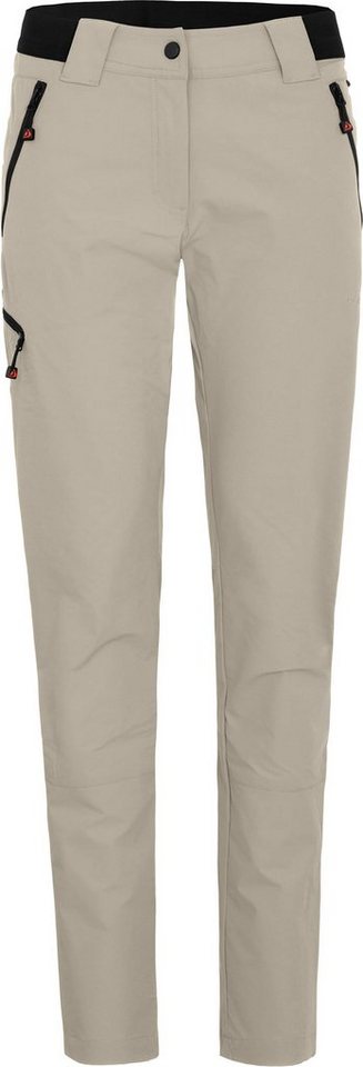 Bergson Outdoorhose VIDAA COMFORT (slim) Damen Wanderhose, leicht, strapazierfähig, Kurzgrößen, beige von Bergson