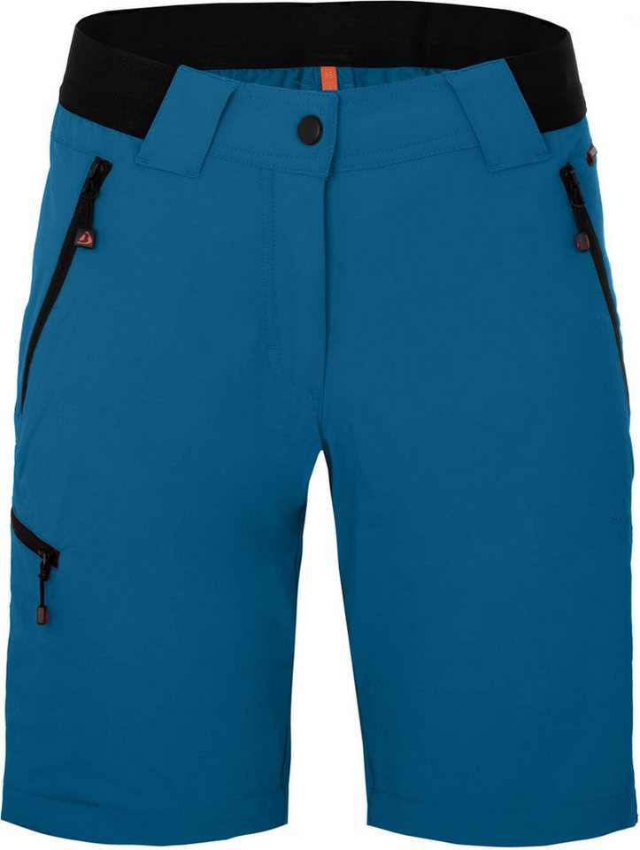 Bergson Outdoorhose VIDAA COMFORT Bermuda Damen Wandershorts, leicht, strapazierfähig, Normalgrößen, Saphir blau von Bergson