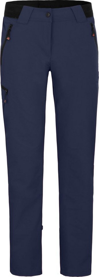 Bergson Outdoorhose VIDAA COMFORT Damen Wanderhose, leicht, strapazierfähig, Kurzgrößen, peacoat blau von Bergson