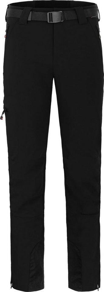 Bergson Outdoorhose VILLE Herren Wanderhose, robust, ganzjährig nutzbar, Langgrößen, schwarz von Bergson