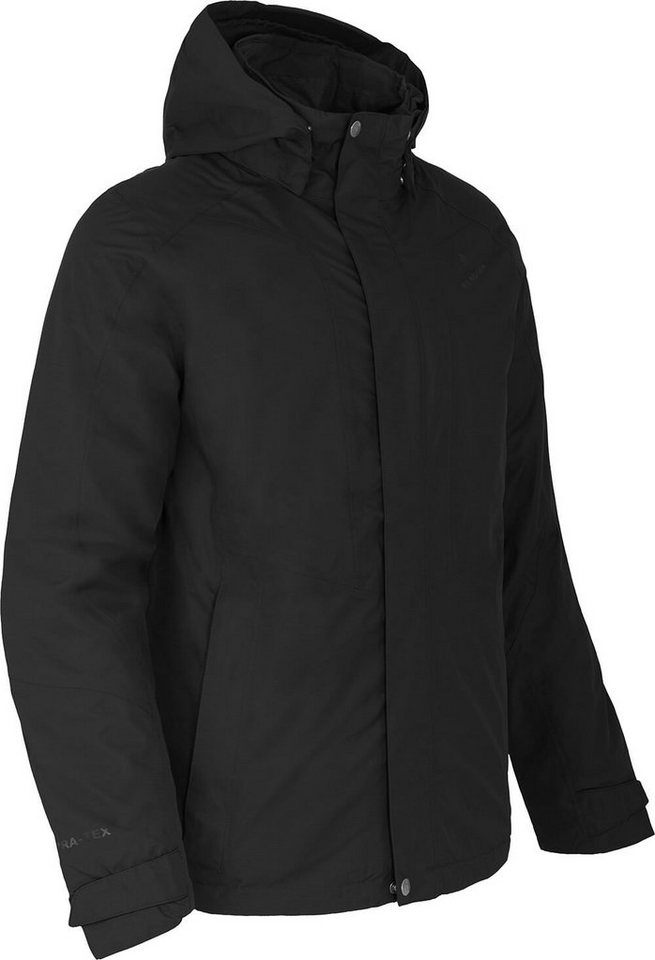 Bergson Outdoorjacke BANDOS THERMO Herren Regenjacke, leicht wattiert, 12.000 mm Wassersäule, Langgrößen von Bergson