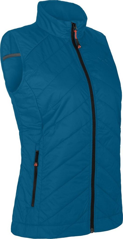 Bergson Outdoorjacke KOLARI Damen Steppweste, leicht wattiert, wasserabweisend, Normalgrößen, Sap von Bergson