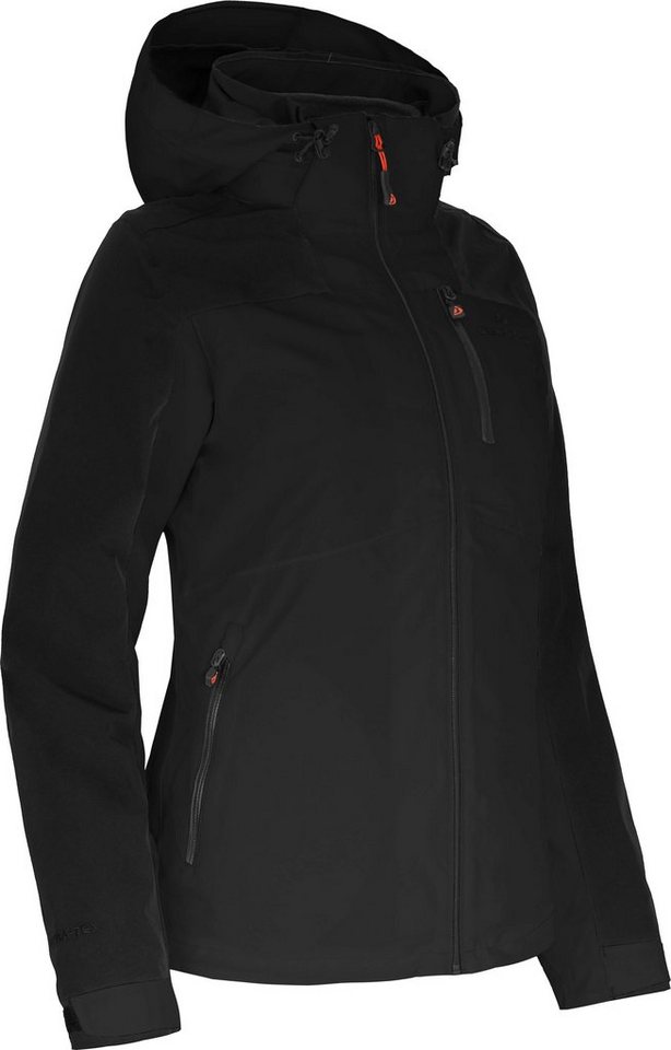 Bergson Outdoorjacke KURRIKA Doppeljacke Damen Regenjacke, Fleece Innenjacke, 20000 mm Wassersäule, Kurzgrößen von Bergson