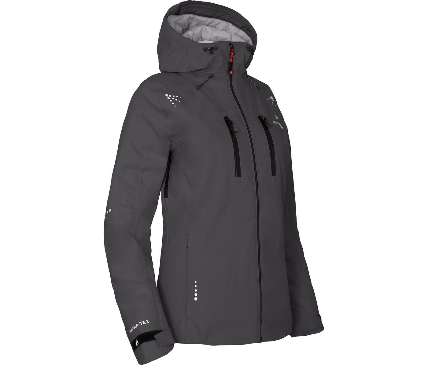 Bergson Outdoorjacke LEKNES Thermo Damen Regenjacke, leicht wattiert, recycelt, 20000 mm Wassersäule, No von Bergson