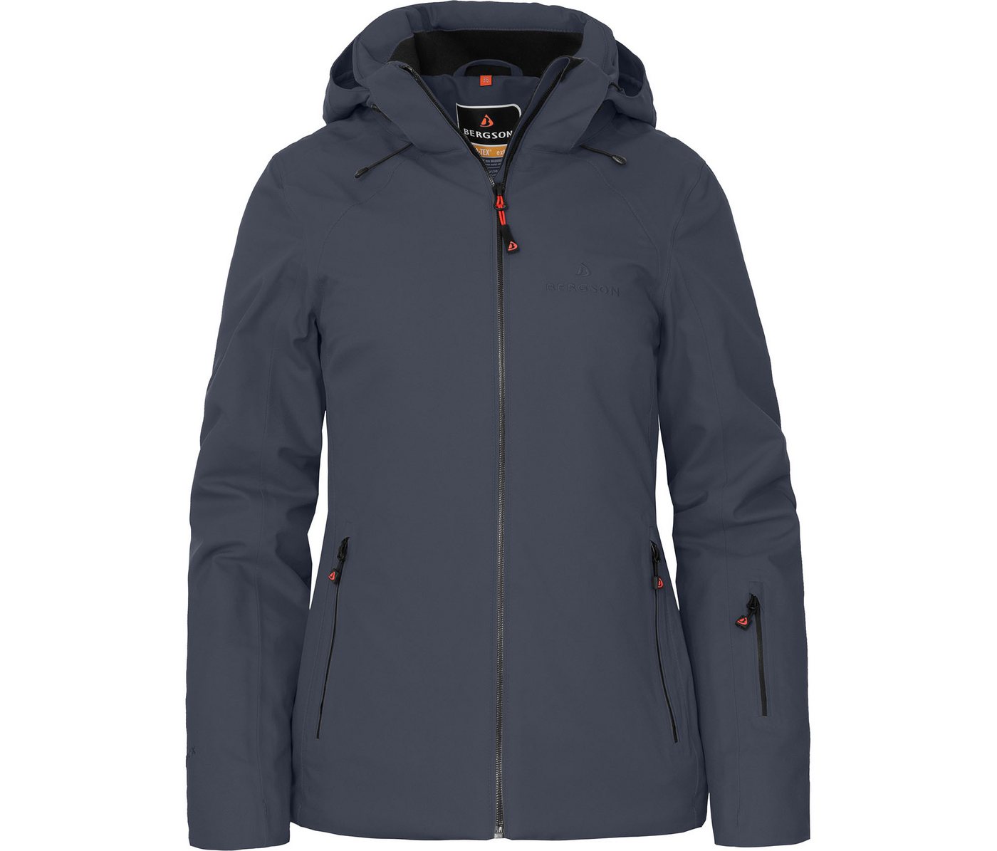 Bergson Outdoorjacke RANUA Damen Skijacke & Winterjacke, wattiert, recycelt, 20000 mm Wassersäul von Bergson