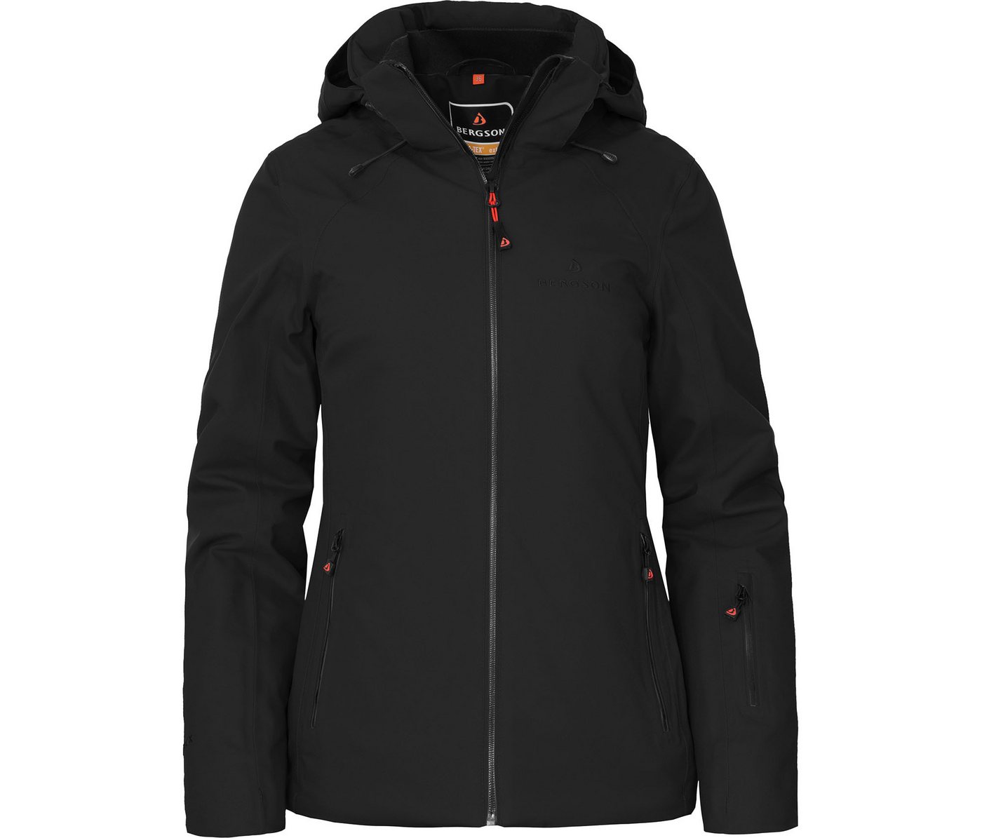 Bergson Outdoorjacke RANUA Damen Skijacke & Winterjacke, wattiert, recycelt, 20000 mm Wassersäul von Bergson