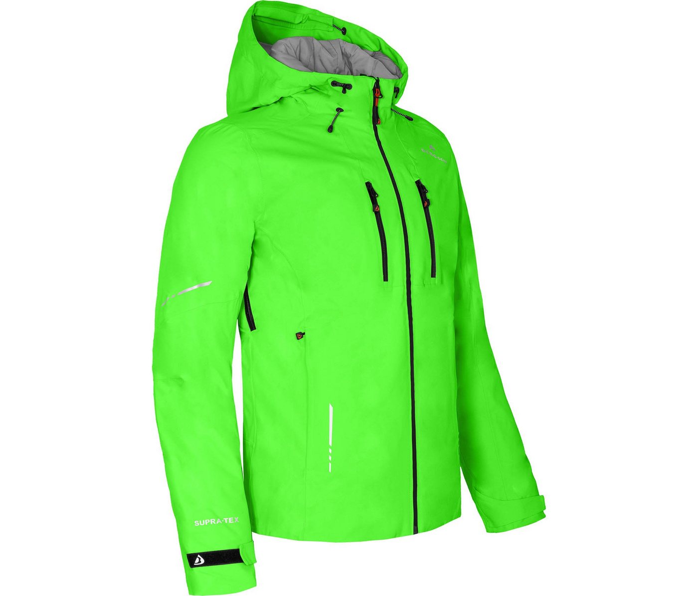 Bergson Outdoorjacke SKIEN THERMO Herren Regenjacke, leicht wattiert, recycelt, 20000 mm Wassersäule, L von Bergson