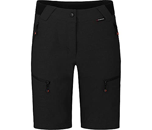 Bergson PORI Bermuda | Damen Wandershorts, robust, elastisch, Black [900], 36 - Damen von Bergson