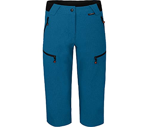 Bergson PORI Capri | Damen 3/4 Wanderhose, robust, elastisch, Blue Sapphire [307], 40 - Damen von Bergson