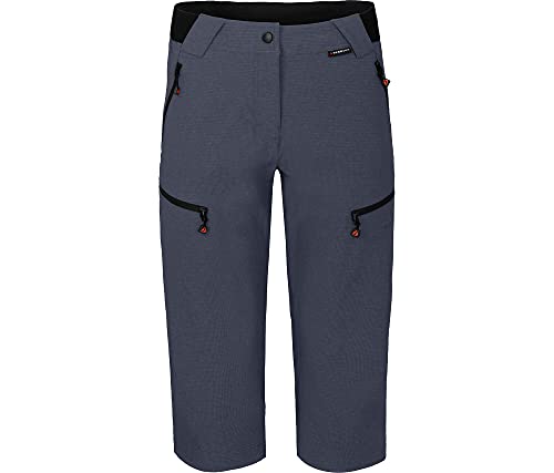 Bergson PORI Capri | Damen 3/4 Wanderhose, robust, elastisch, Ombre Blue [922], 42 - Damen von Bergson