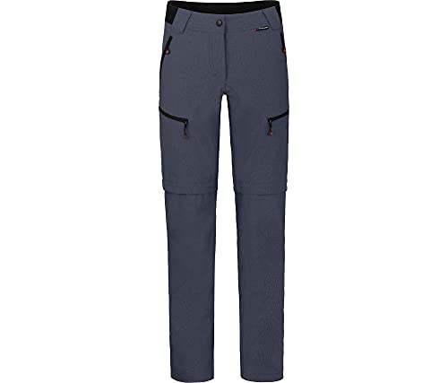 Bergson PORI Zipp-Off | Damen Wanderhose, robust, elastisch, Ombre Blue [922], 80 - Damen von Bergson