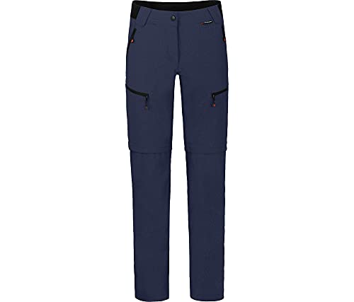 Bergson PORI Zipp-Off | Damen Wanderhose, robust, elastisch, Peacoat Blue [368], 17 - Damen von Bergson