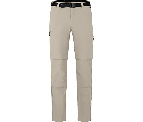 Bergson Queensland Doppel Zipp-Off mit T-Zipp | Herren Wanderhose, vielseitig, pflegeleicht, Feather Gray [743 ], 27 - Herren von Bergson