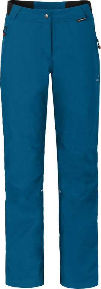 Bergson Regenhose LYNDE COMFORT Thermo Damen Regenhose, leicht wattiert, 12000 mm Wassersäule, Kurzgrößen, S von Bergson