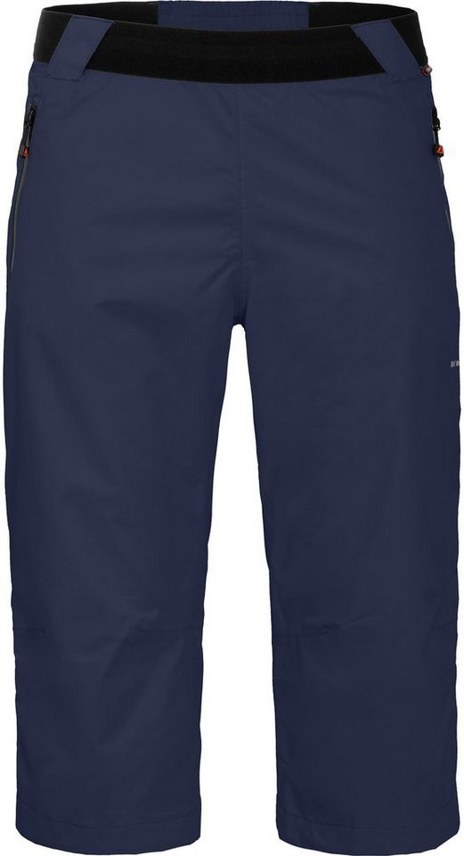 Bergson Regenhose VARKAUS COMFORT 3/4 Herren 3/4 Regenhose, Netzfutter, 12000 mm Wassersäule, Normalgrößen von Bergson