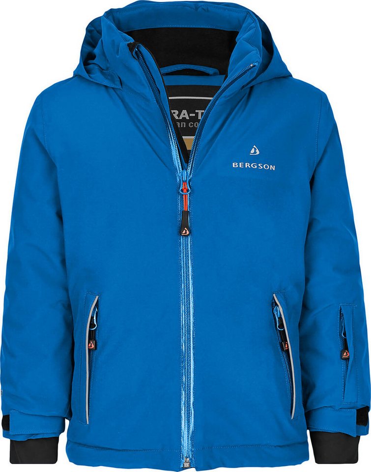 Bergson Regenjacke FRODO Kinder Skijacke, perfekt für kleine Wintersportler!, Normalgrößen, bl von Bergson