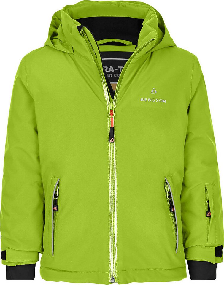Bergson Regenjacke FRODO Kinder Skijacke, perfekt für kleine Wintersportler!, Normalgrößen, li von Bergson