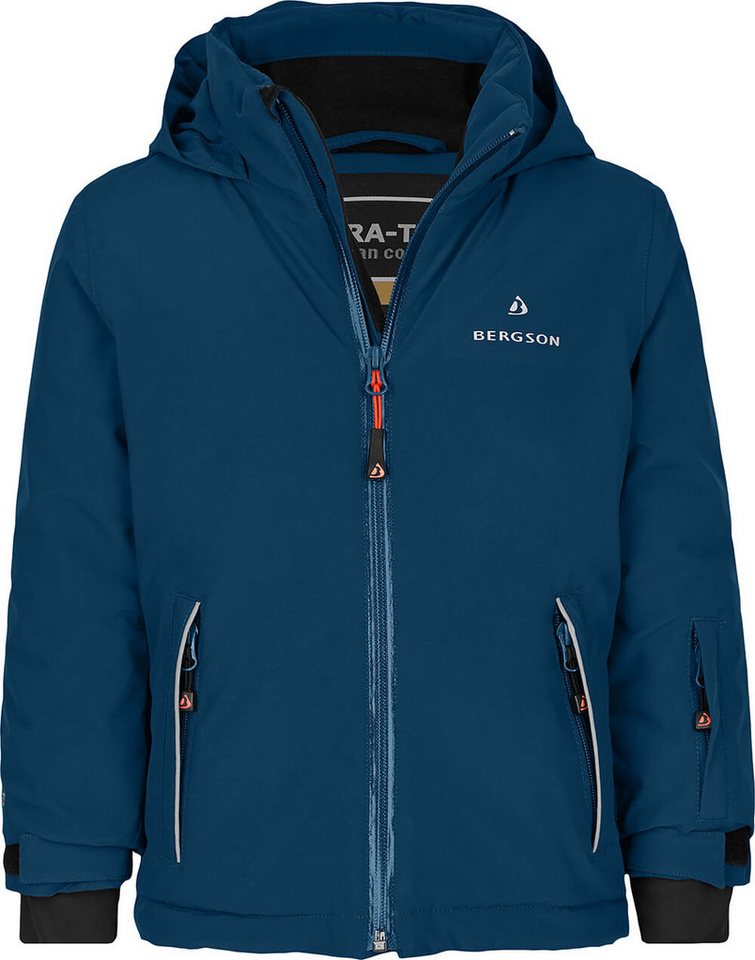 Bergson Regenjacke FRODO Kinder Skijacke, perfekt für kleine Wintersportler!, Normalgrößen, po von Bergson