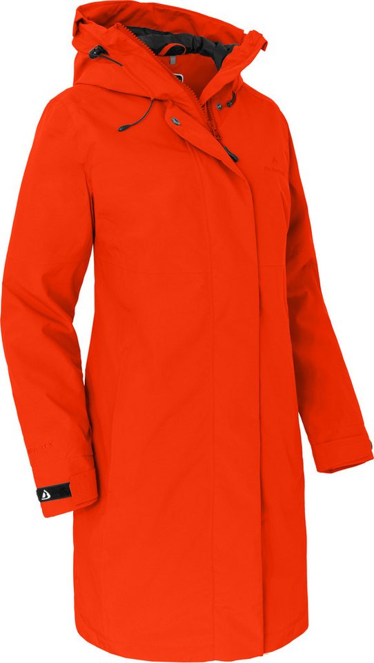 Bergson Regenjacke VERLA Damen Regenmantel, Netzfutter, 20000 mm Wassersäule, Normalgrößen, Pa von Bergson