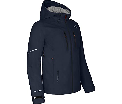 Bergson SKIEN THERMO | Herren Regenjacke, leicht wattiert, recycelt, 20000 mm Wassersäule, navy blazer [329], 66 - Herren von Bergson