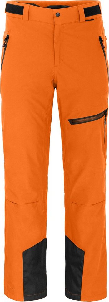 Bergson Skihose ESCAPE Herren Skihose, sportlich, 20000 mm Wassersäule, Normalgrößen, orange von Bergson