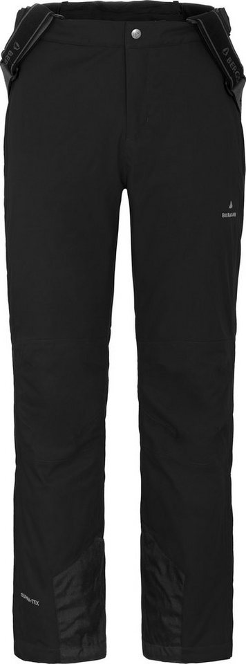 Bergson Skihose FROSTY RACE Herren Skihose, elastisch, 12000 mm Wassersäule, Langgrößen, schwarz von Bergson