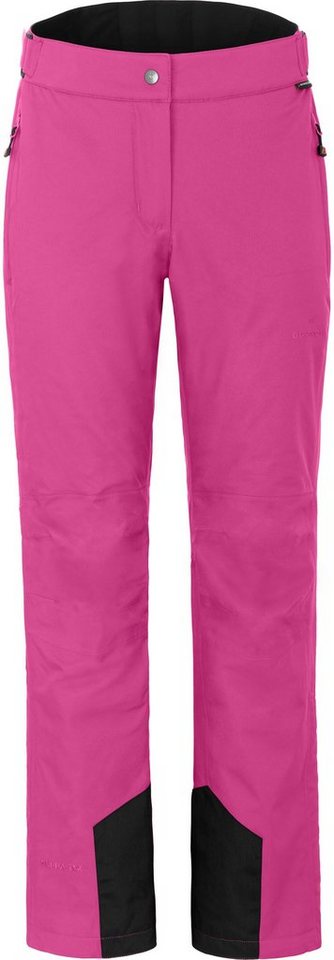 Bergson Skihose LIVE Damen Skihose, wattiert, 12000 mm Wassersäule, Normalgrößen, pink von Bergson