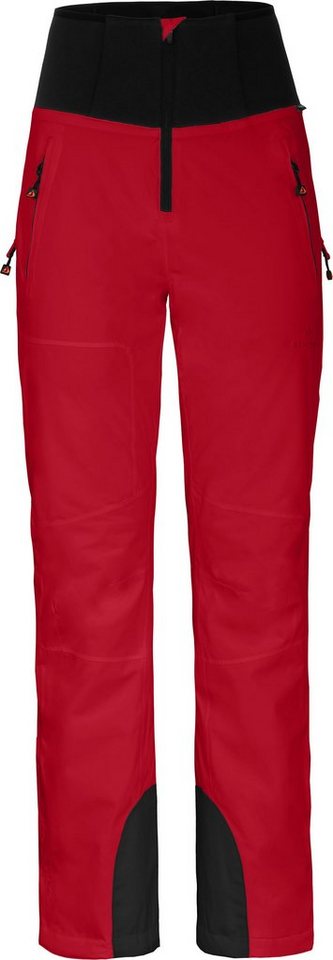 Bergson Skihose MIEN Slim Damen Skihose, wattiert, 20000 mm Wassersäule, Langgrößen, China rot von Bergson