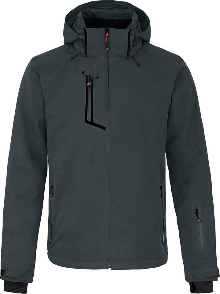Bergson Regenjacke NANO light Herren Skijacke & Outdoorjacke, unwattiert, wasserdicht (20000 mm), L von Bergson