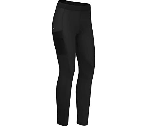 Bergson Sundra Comfort (mit Sitzpolster) | Damen Fahrradhose, bielatisch, Tight, Black [900], 42 - Damen von Bergson