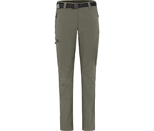 Bergson Terra (Slim) | Damen Winter-Wanderhose, warm gefüttert, elastisch, Dusty Olive [274], 19 - Damen von Bergson