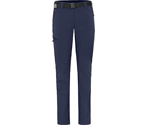 Bergson Terra (Slim) | Damen Winter-Wanderhose, warm gefüttert, elastisch, Peacoat Blue [368], 80 - Damen von Bergson