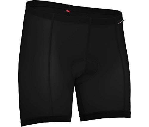 Bergson VANI | Damen Fahrrad-Unterhose (mit Sitzpolster), komfortabel, Tight, Black [900], 36 - Damen von Bergson