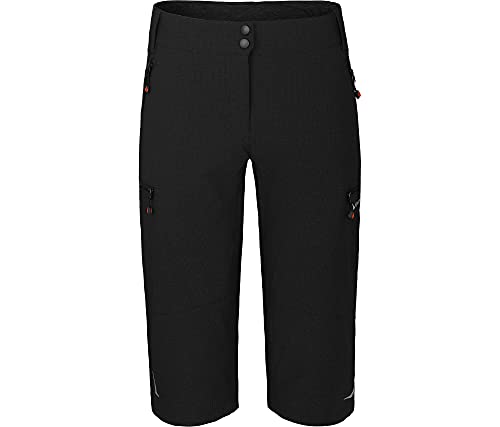 Bergson Valli Capri | Damen 3/4 Radhose, robust, elastisch, Black [900], 50 - Damen von Bergson