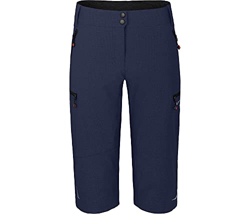 Bergson Valli Capri | Damen 3/4 Radhose, robust, elastisch, Peacoat Blue [368], 36 - Damen von Bergson