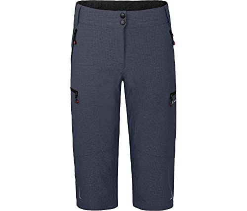 Bergson Vina Capri (mit gepolsterter Innenhose) | Damen 3/4 Radhose, robust, elastisch, Ombre Blue [922], 44 - Damen von Bergson