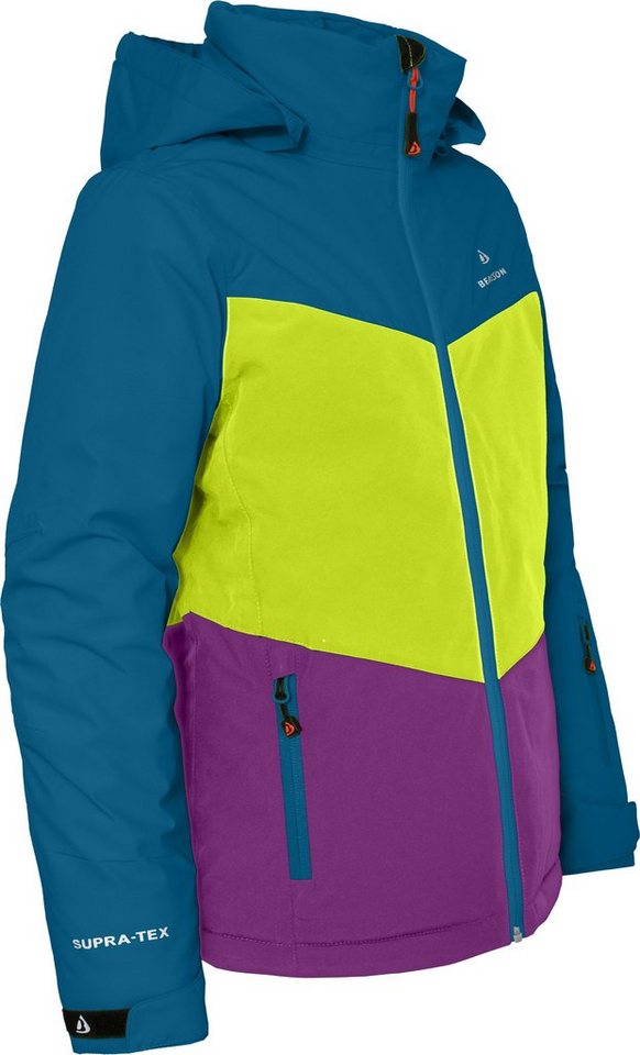 Bergson Winterjacke Mädchen Skijacke LIESKA Kinder Skijacke, stilvoll und funktional für junge Wintersportlerinn von Bergson