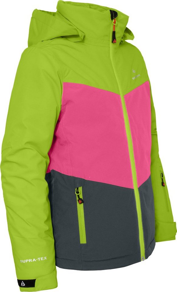 Bergson Winterjacke Mädchen Skijacke LIESKA Kinder Skijacke, stilvoll und funktional für junge Wintersportlerinn von Bergson