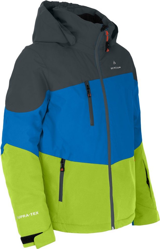 Bergson Winterjacke VOLKER neo Kinder Skijacke, die perfekte Skijacke für junge Abenteurer, Normalgr von Bergson