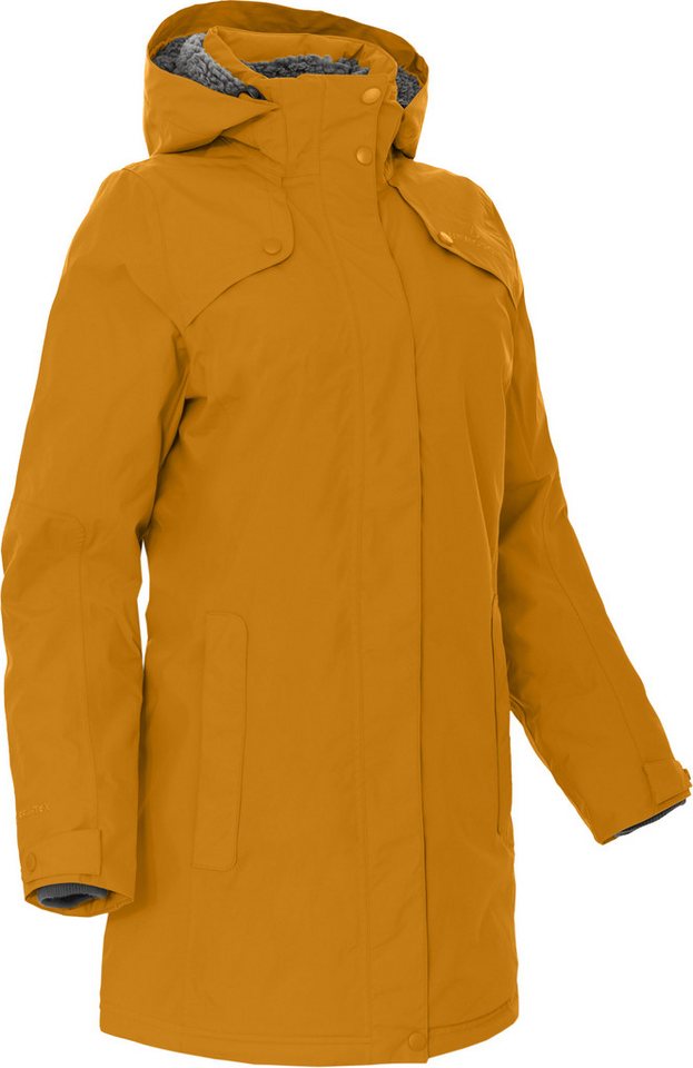 Bergson Regenjacke TORNIO Damen Wintermantel, Teddy Futter, warm wattiert, 20000 mm Wassersäule von Bergson