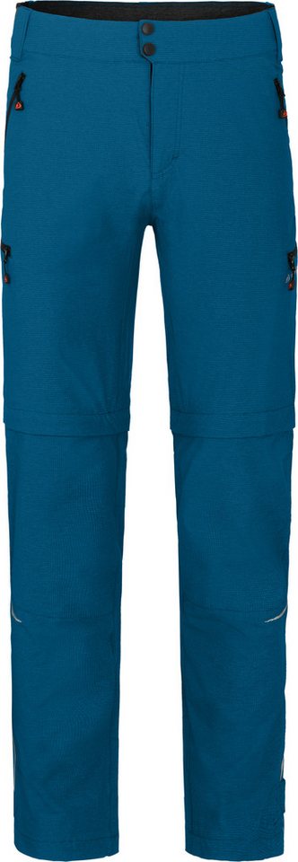 Bergson Outdoorhose PATTI Zipp-OFF Herren Outdoorhose & Radhose, robust, elastisch, Normalgrößen, Saphir von Bergson