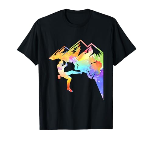 Boulder Kletter Kleidung Männer Frauen Kinder Klettern T-Shirt von Bergsteigen Kleidung & Kletter Geschenke